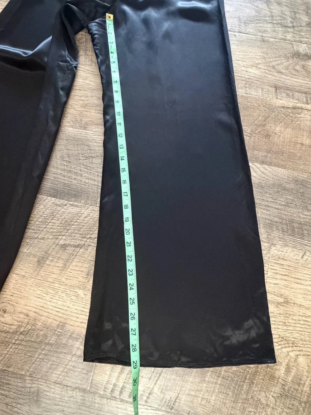 J.Crew Cosmo Pants Black Satin Wide Leg Pull On NWT Size S $158